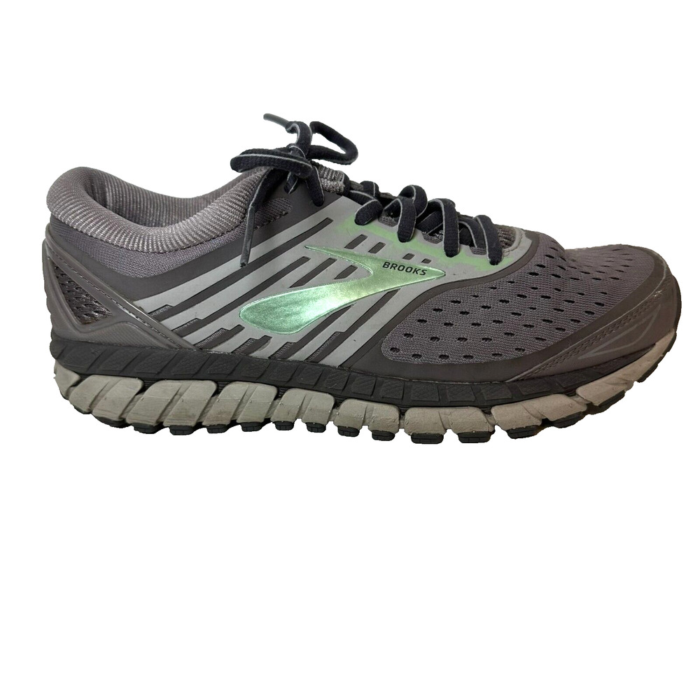Brooks Ariel 18 Women's Size 8D Wide Gray Athletic Sneaker Shoes GUC